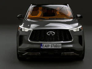 Infiniti QX60 2023 3D Model