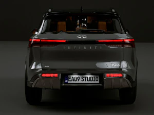 Infiniti QX60 2023 3D Model