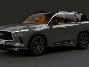 Infiniti QX60 2023 3D 모델
