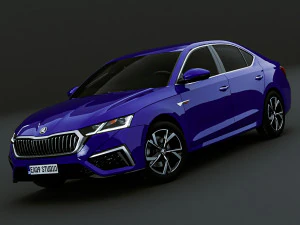2023 Skoda Octavia Pro Modelo 3D