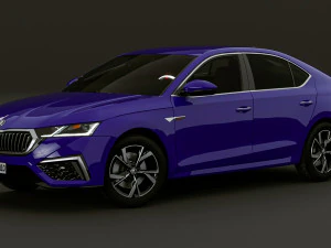2023 Skoda Octavia Pro 3D Model