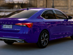 2023 Skoda Octavia Pro 3D 模型