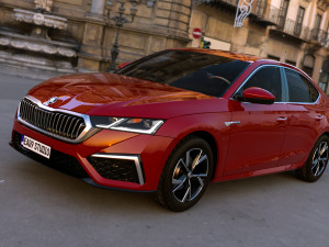 2023 Skoda Octavia Pro 3D 模型