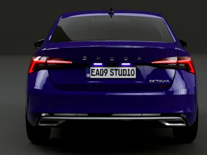 2023 Skoda Octavia Pro 3D Model