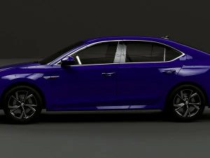 2023 Skoda Octavia Pro 3D Model