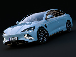 BYD Seal 2024 3D Model