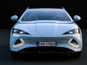 BYD Seal 2024 3D Model