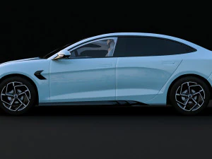 BYD Seal 2024 3D Model