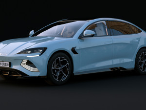 BYD Seal 2024 3D Model