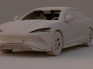 BYD Seal 2024 3D Model