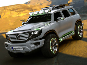 Mercedes-Benz Ener G Force Model 3D