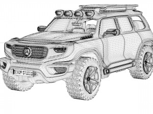 Mercedes-Benz Ener G Force Modelo 3D