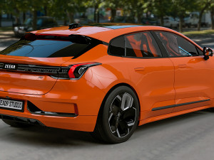2023 Geely ZEEKR 001 3D Model