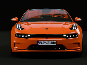 2023 Geely ZEEKR 001 3D Model