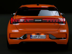2023 Geely ZEEKR 001 3D Model
