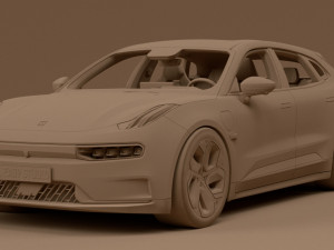 2023 Geely ZEEKR 001 3D Model