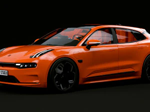 2023 Geely ZEEKR 001 3D Model
