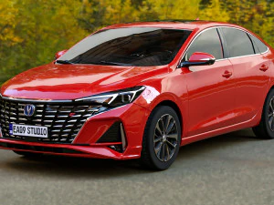 Changan Eado Plus 2023 3D Model
