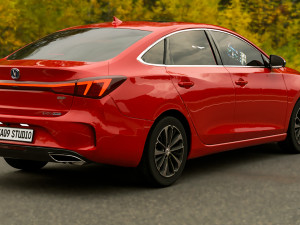 Changan Eado Plus 2023 3D Model