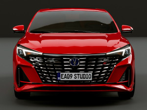 Changan Eado Plus 2023 3D Model
