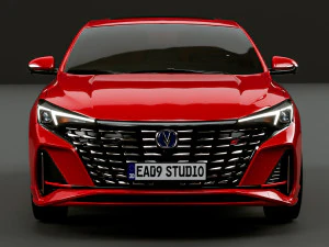 Changan Eado Plus 2023 3D Model