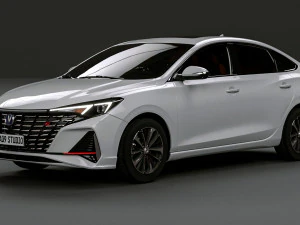 Changan Eado Plus 2023 3D Model