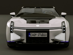 2024 Hiphi z 3D Model