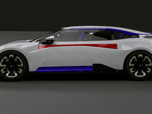 2024 Hiphi z 3D Model