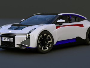 2024 Hiphi z 3D Model