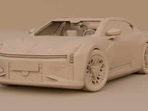 2024 Hiphi z 3D Model