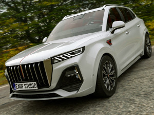 2024 Hongqi HS5 3D Model