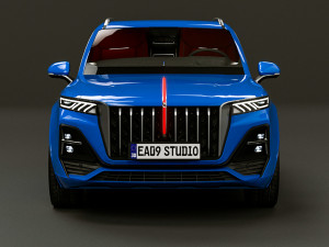 2024 Hongqi HS5 3D Model