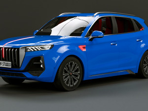 2024 Hongqi HS5 3D Model