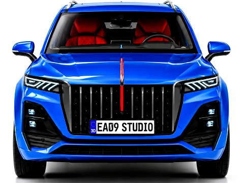 2024 Hongqi HS5 3D Model