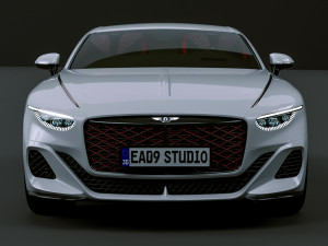 2024 Bentley Mulliner Batur 3Dモデル