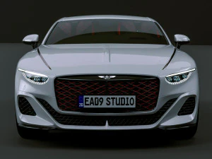 2024 宾利 Mulliner 巴图尔 3D 模型