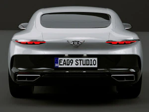 2024 宾利 Mulliner 巴图尔 3D 模型