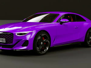 2024 宾利 Mulliner 巴图尔 3D 模型