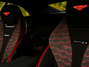 2024 宾利 Mulliner 巴图尔 3D 模型