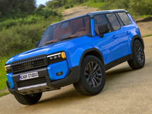 2024 Toyota Prado 3D Model