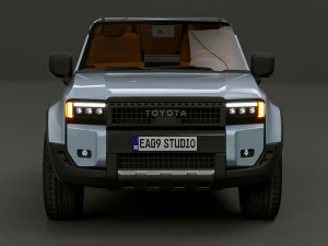 2024 Toyota Prado 3D Model