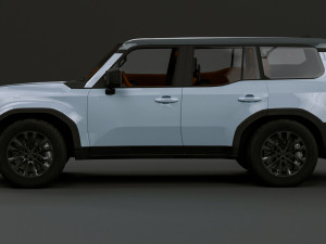 2024 Toyota Prado 3D Модель