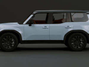 2024 Toyota Prado 3D Model