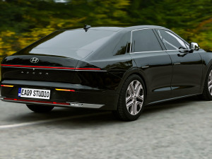 2024 Hyundai Grandeur 3D-Modell