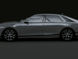 2024 Hyundai Grandeur 3D-Modell