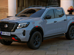 2024 Nissan Navara Frontier 3D Model