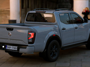 2024 Nissan Navara Frontier 3D Model