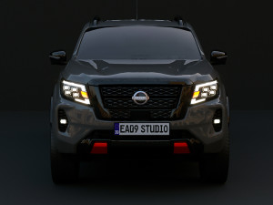 2024 Nissan Navara Frontier 3D Model