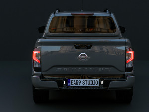 2024 Nissan Navara Frontier 3D Model