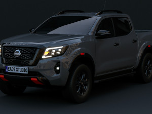 2024 Nissan Navara Frontier 3D Model